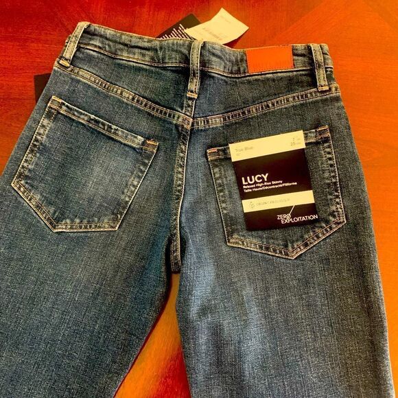 Outland Denim lucy organic stretch cotton skinny jeans size 25, NWT - Picture 6 of 10